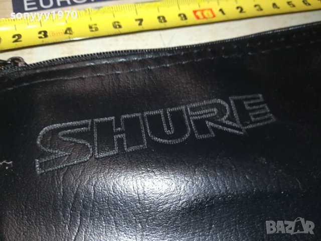 ❌️SHURE-КОЖЕН КЕЙС С ЦИП ЗА МИКРОФОН 1806231110❌️, снимка 3 - Микрофони - 41242041