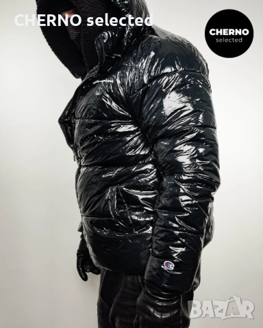Пухено яке CHAMPION High Shine Puffer Jacket – Размер XL – Ново без етикети, снимка 7 - Якета - 53114199