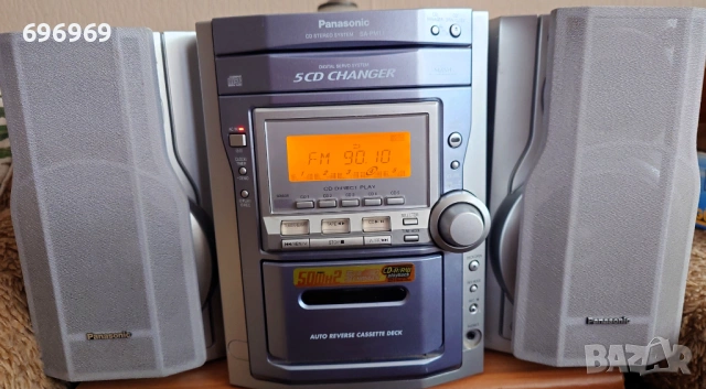 Panasonic SA-PM11 AM/FM 5 CD чейнджър !