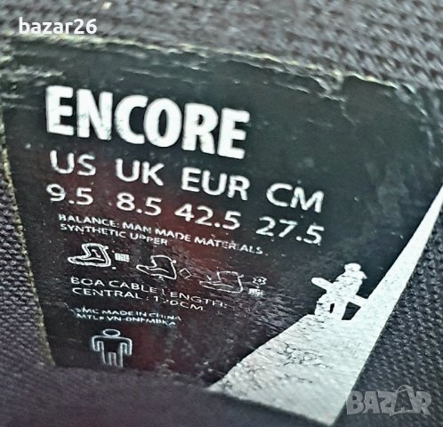 VANS ENCORE BOA размер  42.5 snowboard сноуборд  обувки , снимка 3 - Зимни спортове - 44497432