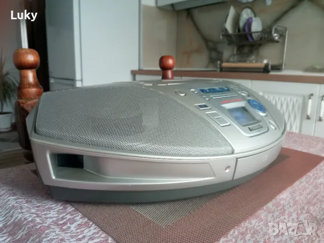 Мини уредба.Радиокасетофон+CD-Panasonic, снимка 5 - Аудиосистеми - 50354852