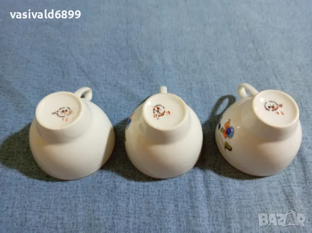 Лот от 4 порцеланови чаши за кафе , снимка 8 - Чаши - 55728288