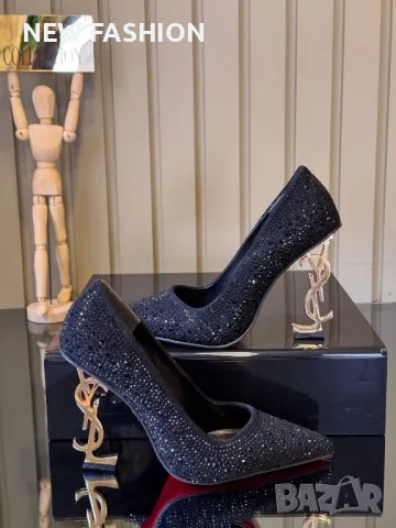 Дамски Обувки ✨YVES SAINT LAURENT , снимка 4 - Дамски обувки на ток - 49881356
