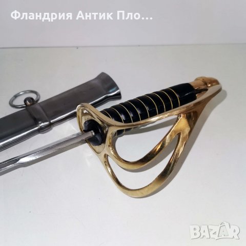 	 Френска сабя "Cavalerie de Reserve" - 1880г., снимка 4 - Бойно оръжие - 33775989