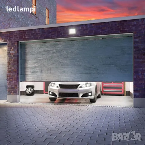 LED Прожектор 50W 3in1 Сиво Тяло, снимка 10 - Прожектори - 48015791