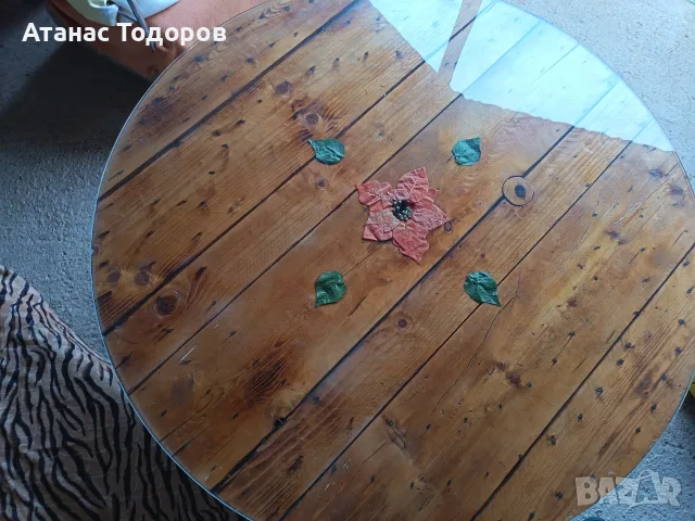 маса от кабелна макара, снимка 4 - Маси - 56226503