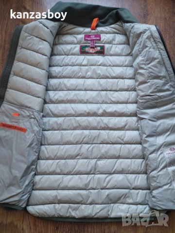 Parajumpers quilted zip-front gilet - мъжки пухен елек КАТО НОВ ХЛ, снимка 11 - Други - 52417064