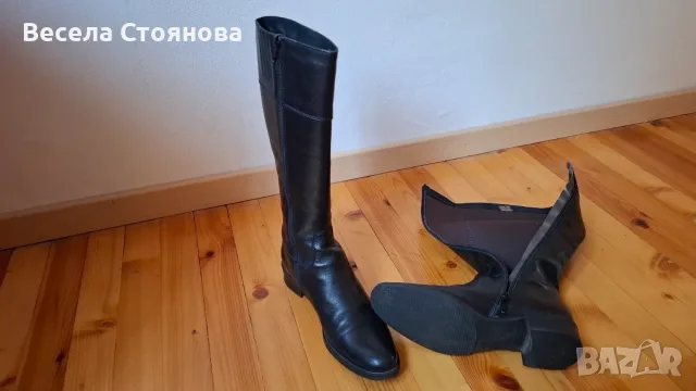 Продава дамски ботуши ест.кожа, снимка 2 - Дамски ботуши - 56404034