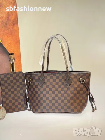 Louis Vuitton Neverfull medium size, снимка 9 - Чанти - 55759874
