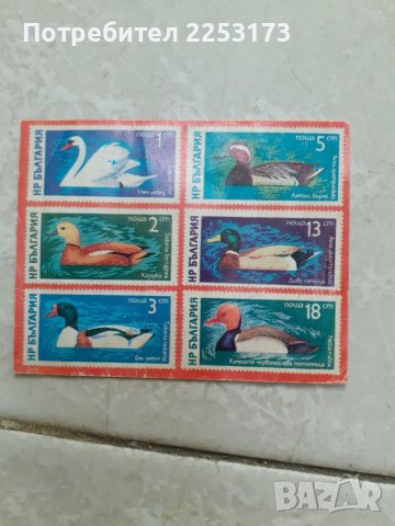 Залепени стари марки от НРБ, снимка 1