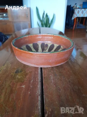 Стара керамична паница #9