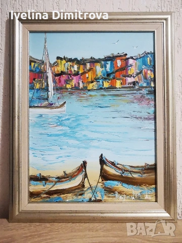 Морски картини, маслена живопис , снимка 6 - Картини - 53473264