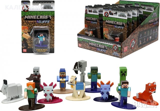 Мини фигурки MINECRAFT SINGLE PACK NANO 253261002, снимка 4 - Конструктори - 40155989