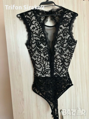 Дамска рокля с кожена пола , снимка 4 - Рокли - 53848492