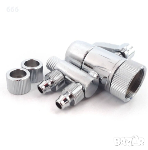 3/8-ИНЧОВ ДВУПОСОЧЕН АДАПТЕР ЗА ФИЛТЪР ЗА КУХНЕНСКИ КРАН, снимка 9 - Други стоки за дома - 53450058