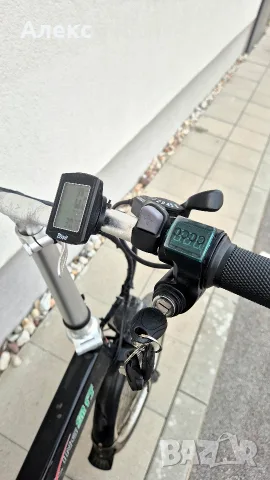 Електрически велосипед, сгъваем LvXing (48V / 9Ah, Shimano, дискови спирачки), снимка 10 - Велосипеди - 55967978