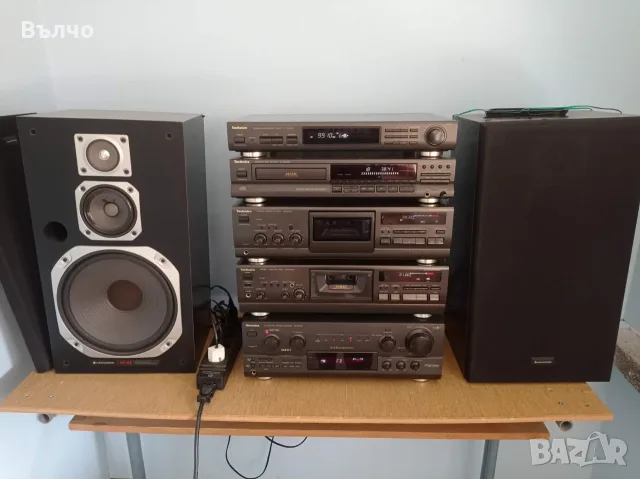 Продава се сет на Technics и тонколони kenwood
