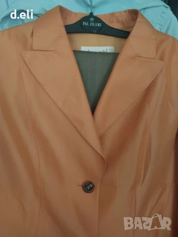 LAUREL (ESCADA) Size M Страхотно ново сако от Коприна и Памук, снимка 2 - Сака - 50241609