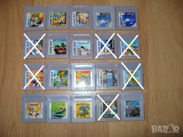 Игри и аксесоари за Nintendo Game Boy, Color Част 1 - 10 € за брой