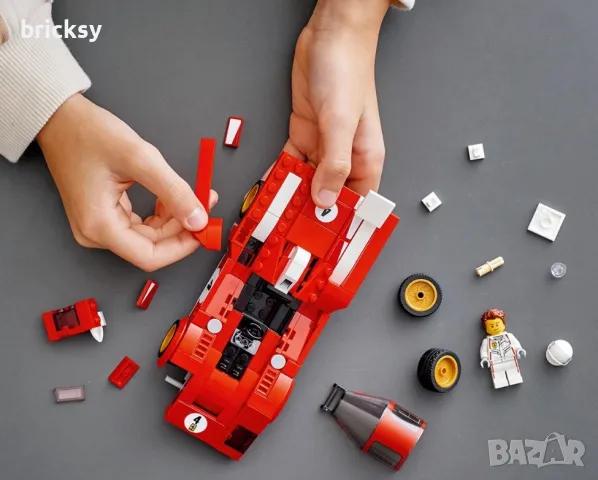 Нов LEGO Speed Champions 76906 - 1970 Ferrari 512 M Ферари 512 М, снимка 8 - Конструктори - 48352467
