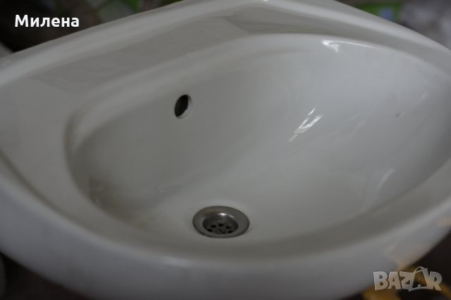 мивка керамика с ботуш за баня , снимка 2 - Мивки - 34162778