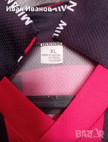 Уникална ретро тениска на Милан - Ривалдо, снимка 3 - Футбол - 49421575