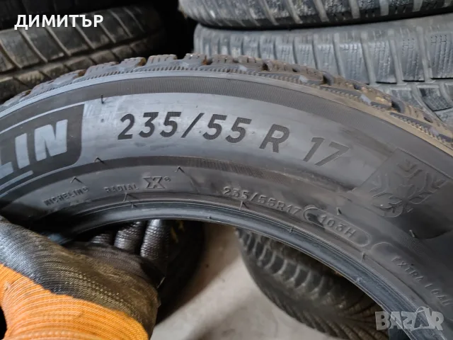 4бр.зимни гуми MICHELIN 235 55 17 DOT23-24 цена за брой, снимка 8 - Гуми и джанти - 55791379