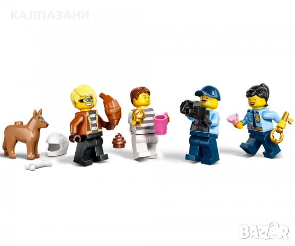 LEGO® City Police 60370 - Преследване с полицейски участък, снимка 4 - Конструктори - 39431081