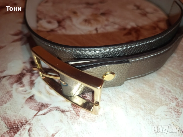 CORTI MILANO Оригинал Нов Дамски Колан от Естествена Кожа 90см., снимка 5 - Колани - 52777265