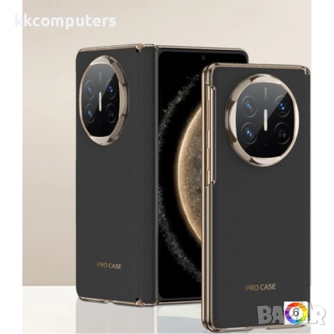 Huawei Mate X6 Ultra thin Hinge Leather /Magsafe Калъф и Протектор