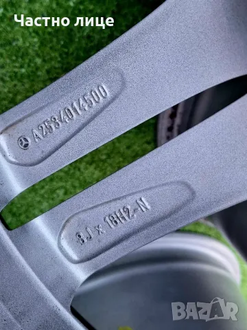 Продавам 4бр 18-ки оригинални джанти за Мерцедес GLC,E,C класа , снимка 14 - Гуми и джанти - 49419288
