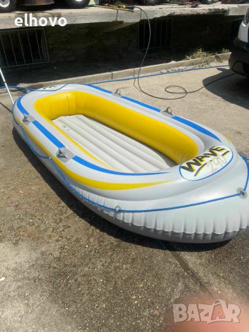 Надуваема лодка с гребла, снимка 10 - Водни спортове - 41586500