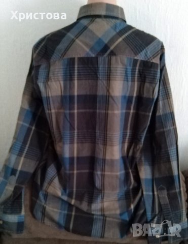Мъжка риза с дълъг ръкав Engbers, L/XL, снимка 3 - Ризи - 42324270