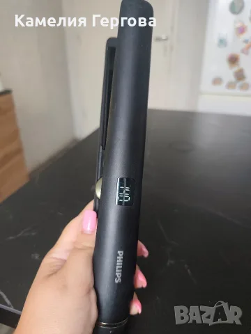 Преса за коса Philips HPS930/00, 230 градуса, Йонизираща функция, Черна, снимка 2 - Преси за коса - 56149111