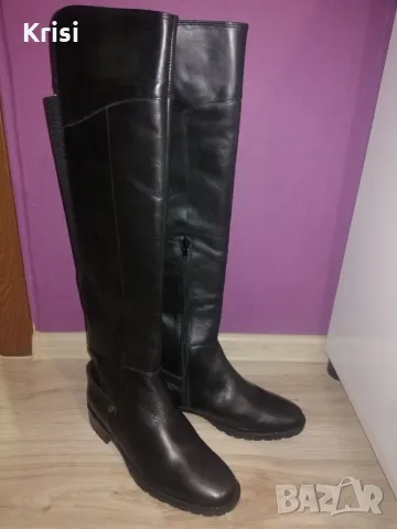 Дамски чизми естествена кожа