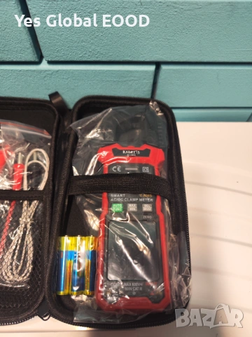 KAIWEETS токови клещи True RMS 6000 counts Auto-Ranging, снимка 11 - Други инструменти - 53021229