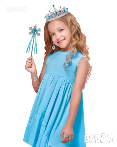 Игрален комплект със сини ботуши и аксесоари за принцеса S_1222071, снимка 2 - Други - 48244967