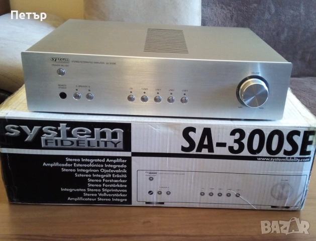 Onkyo A-933, System Fidelity SA-300SE, снимка 14 - Ресийвъри, усилватели, смесителни пултове - 38408714