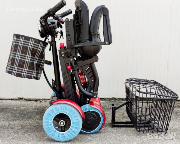 Четириколка електрическа EcoWay TTX сгъваема литиева батерия, снимка 6 - Мотоциклети и мототехника - 41584781