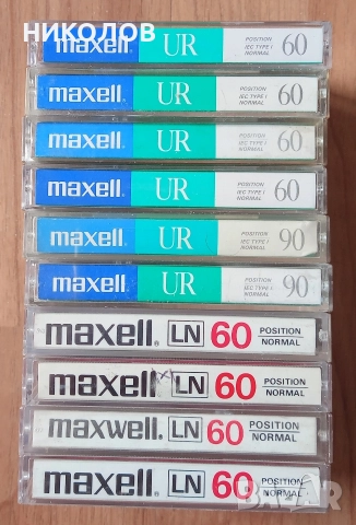 касети MAXELL , снимка 3 - Аудио касети - 52896003