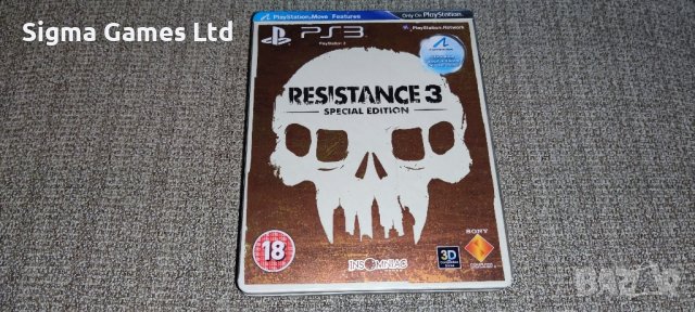PS3-Resistance 3-Steelbook Edition , снимка 1 - Игри за PlayStation - 41615188
