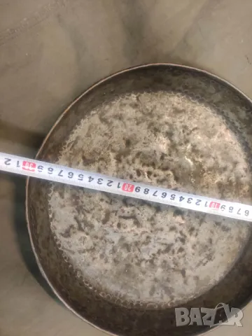 Продавам стара медна тава , снимка 3 - Декорация за дома - 49469070