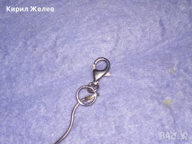 ДИЗАЙНЕРСКА СРЕБЪРНА АРТ ГРИВНА СРЕБРО 925 ИТАЛИЯ СТИЛЕН КРАСИВ МОДЕЛ ПОДХОДЯЩ и за ГЛЕЗЕН 35812, снимка 12 - Гривни - 39521776