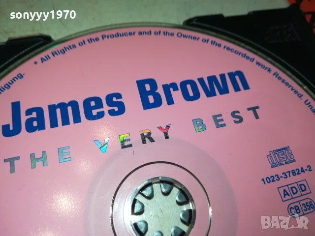 JAMES BROWN CD 2907251024, снимка 3 - CD дискове - 51175958