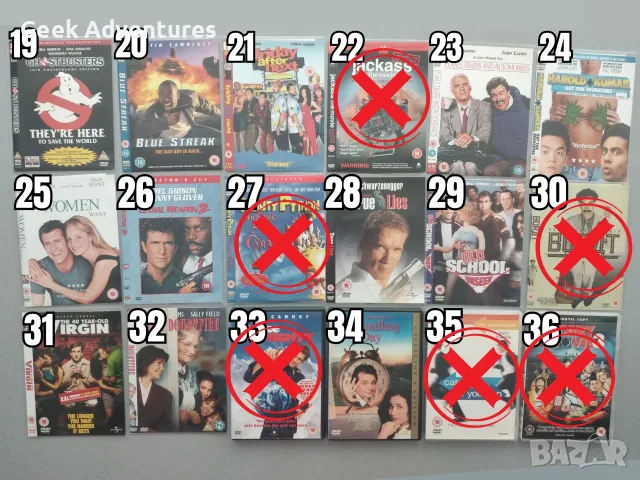 Комедия Филми DVD's - Оригинални Дискове на Английски Език, снимка 3 - Комедии - 47015749