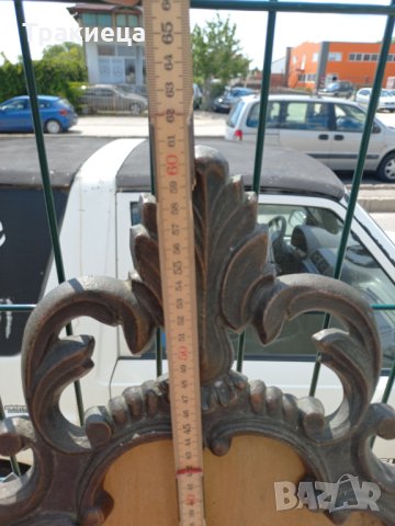 БАРОКОВА МЕТАЛНА РАМКА ЗА ОГЛЕДАЛО, снимка 4 - Антикварни и старинни предмети - 41508956