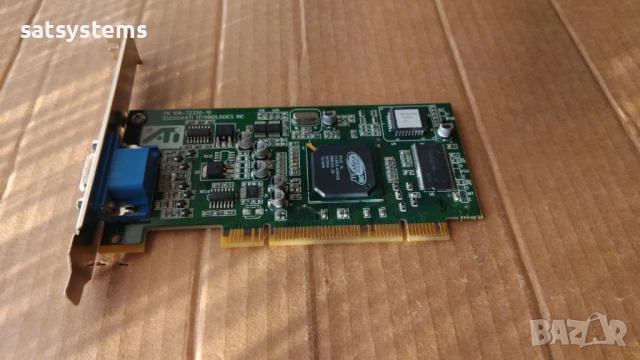 Видео карта ATi 3D Rage XL 8MB SDR 64bit PCI, снимка 5 - Видеокарти - 50568220