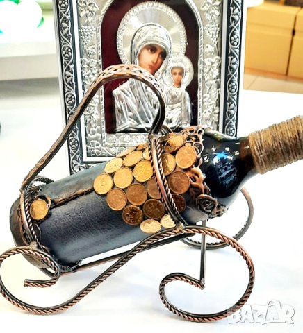 Поставка за бутилка - държач, снимка 4 - Подаръци за юбилей - 44337553