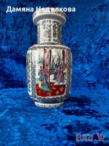 Прекрасна китайски ваза , снимка 3 - Вази - 51840051