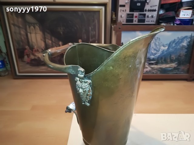 КАНА ГОЛЯМА-МЕД МЕСИНГ-ЗА ЧАДЪРИ ИЛИ КОЛЕКЦИЯ 2005231839, снимка 15 - Антикварни и старинни предмети - 40769467